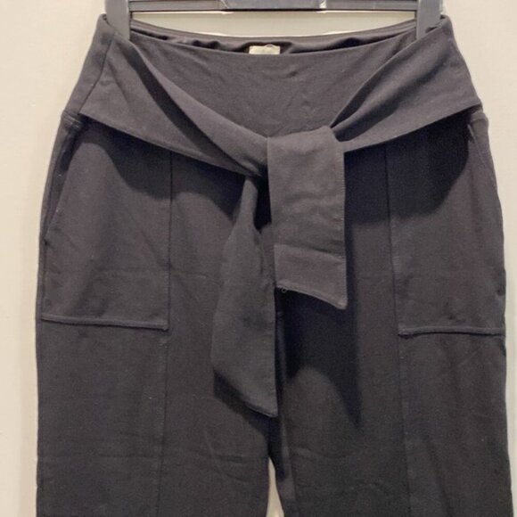 Joie wide leg capris pants Black waist high rise Size xl - Picture 6 of 15